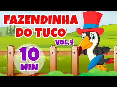 Fazendinha do Tuco [clipe infantil] Vol. 4 - Giramille 10 min | Desenho Animado Musical