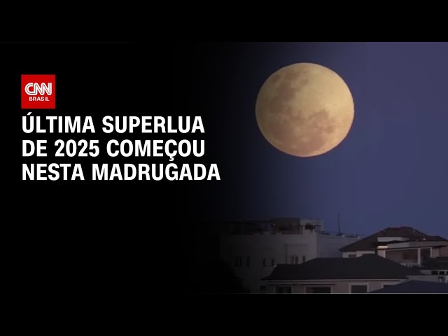 Última superlua do ano durará três dias | CNN NOVO DIA