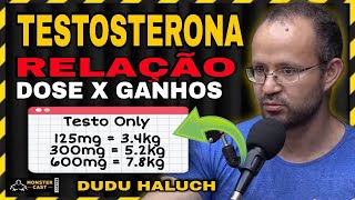 QUANTO USAR DE TESTO PARA GANHAR MASSA !