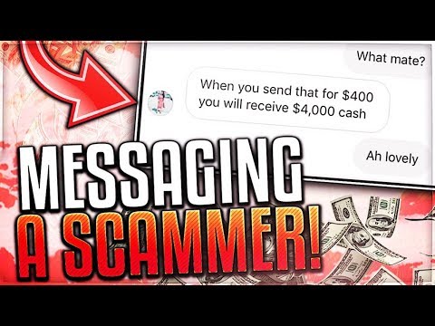 I messaged a SCAMMER and this is what happened