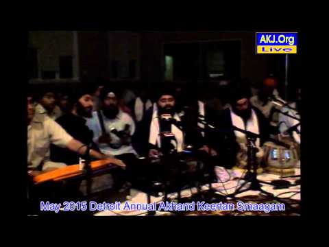031 Detroit May 2015 Smaagam - Raensabaayee Keertan - Bh. Paramjeet Singh Jee Phagwara