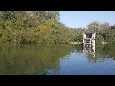 Clisura Dunării,satul pescăresc Coronini, plimbare la apus de soare.