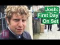 Josh First Day On Set