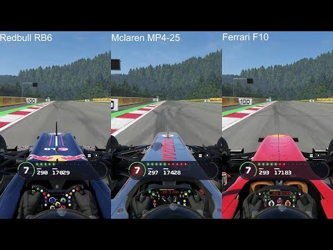 F1 2019  Which is the fastest F1 2010 car? Austria