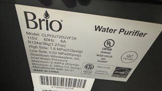 F6 Error on BRIO Water dispenser. Reset. Fix.