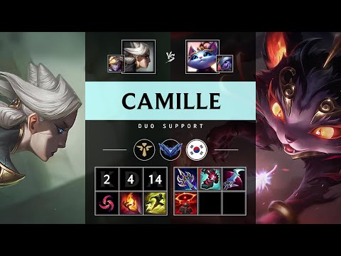 Camille Support vs Yuumi - KR Diamond Patch 25.15