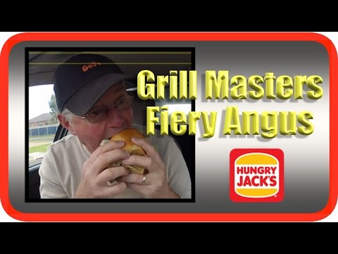 Hungry Jacks (Burger King) Grill Masters Fiery Angus |...