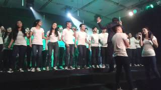 Glee-Lean on me by LSPR CHOIR Jakarta