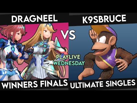 BNB Playlive Wednesday 3 - Dragneel (Pyra/Mythra) VS K9sbruce (Diddy Kong) Winners Finals