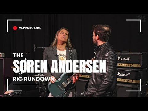 Søren Andersen (Glenn Hughes) – Gitarren-Rig-Rundown – MNPR Soundcheck