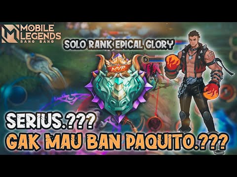 PAQUITO GAMEPLAY 2022 || SOLO RANK NGE CARRY WARGA BADAK.!!?