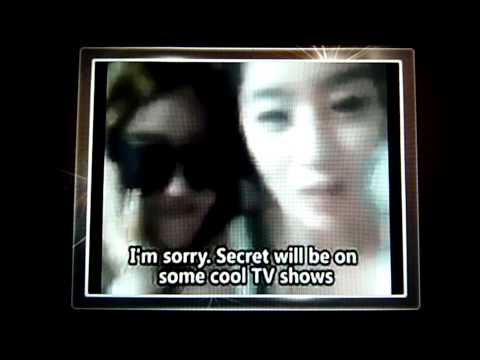 [SECRET 시크릿 Starcall - 100919 #2] Sunhwa, Jieun & Zinger (English Sub)