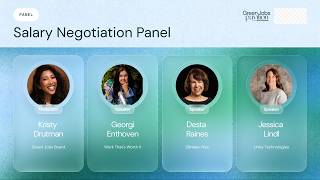 Salary Negotiation | SF Green Jobs Pavilion 2026