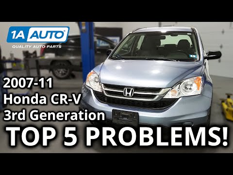 Top 5 Problems Honda CR-V SUV 3rd Generation 2007-2011
