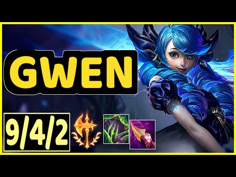 GWEN VS CHO'GATH - 9/4/2 KDA TOP GAMEPLAY DIAMOND III