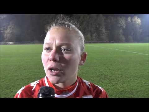 Laura Gorniak après Standard – RSC Anderlecht le 11.11.2016