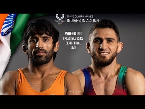 HIGHLIGHTS  Bajrang Punia loses semi final match against Haji Aliveye in Olympics