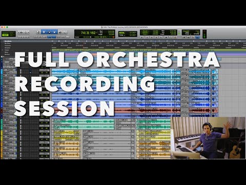 SESSION BREAKDOWN - 110 Piece Orchestra Recording | The Endless Journey