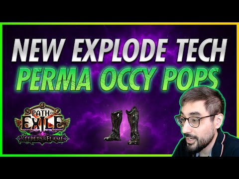 This EXPLODE TECH Is INSANE – Perma Occy Pops on EVERY Build | PoE 3.27