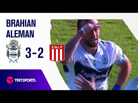 ¡EL ZURDAZO INFERNAL DE BRAHIAN ALEMAN! 🔥⚽ | Gimnasia 3-2 Estudiantes
