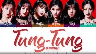 (G)I-DLE - &#39;Tung-Tung&#39; (Empty) Lyrics [Color Coded_Kan_Rom_Eng]