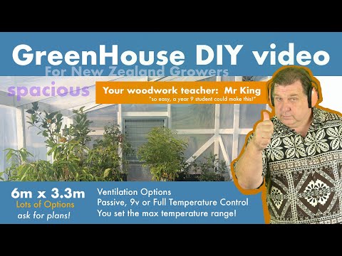 DIY 6 x 3.3m Medium Greenhouse video