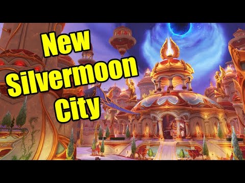 Exploring new Silvermoon City for 1 Hour in World of Warcraft Midnight (WoW Alpha)