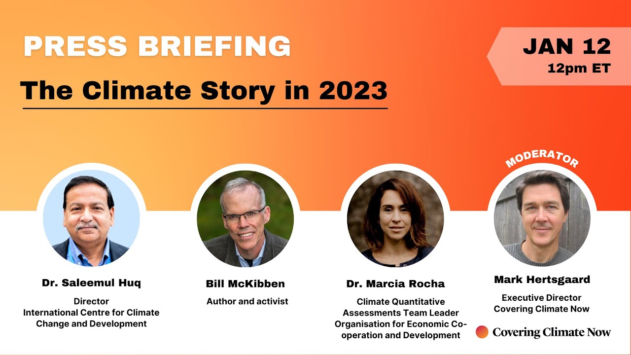 Press Briefing | The Climate Story in 2023