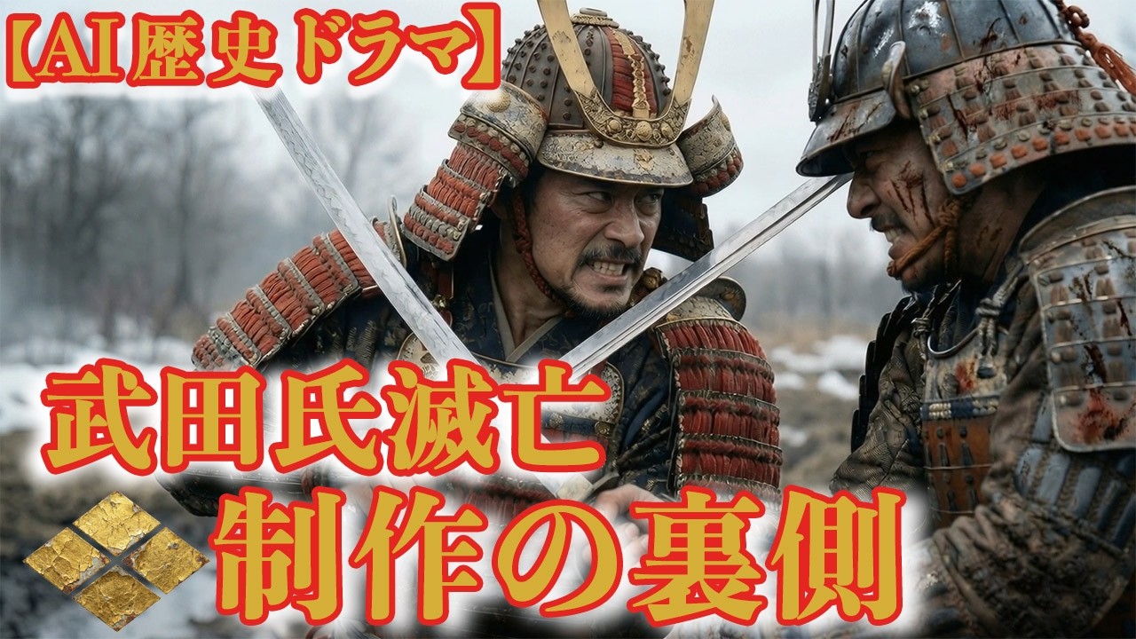 AI実写版『武田氏滅亡』制作の裏側―実写映画級の映像はどう作られたのか？【公式図録発売記念メイキング】