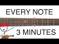 Memorize The Fretboard In 3 MINUTES