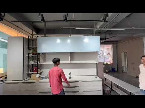 Wooden modular kitchen