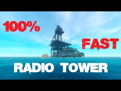 Raft Walkthrough #1 - Radio Tower 100% (German)