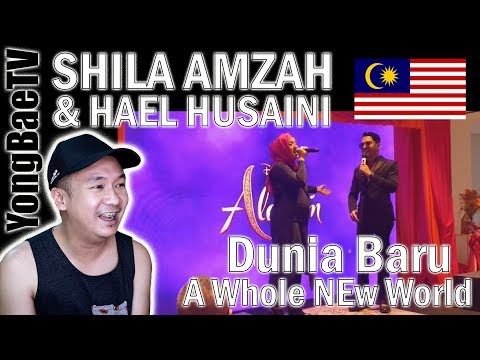 Shila Amzah & Hael Husaini - Dunia Baru (A Whole New World) | Reaction | YongBaeTV