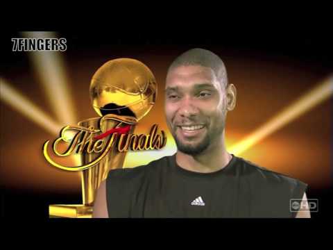 Tim Duncan saying he never spoke with rookie Tony Parker -  interviews 2007 NBA finals