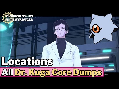 All 13 Dr. Kuga Core Dump Locations [Silent Envy] - Digimon Time Stranger