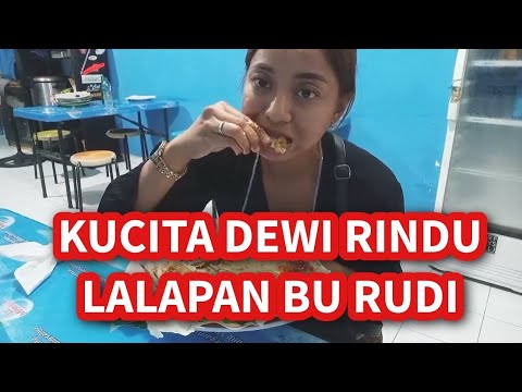 KUCITA DEWI KETAGIHAN LALAPAN ENAK BU RUDI🤤