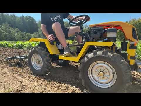 TAUROS ZX18 benzín 4x4 malotraktor s predným vývod.náhonom