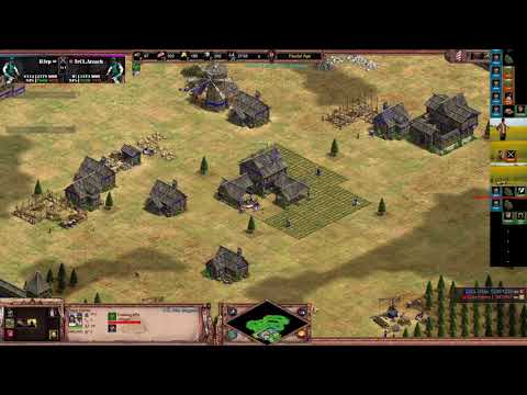Aoe2 - Arena Build Order - Scouts + Boom