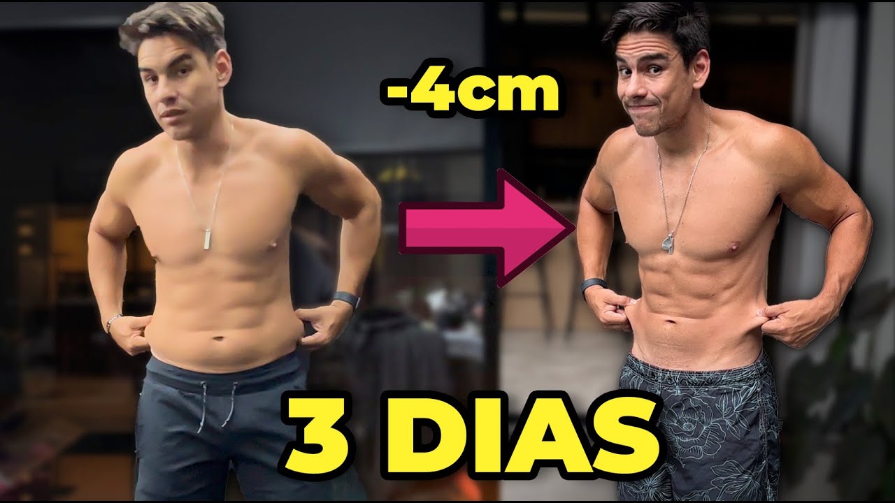 How I Lost 4cm of Belly Fat in 3 Days in Practice! *Full Routine*