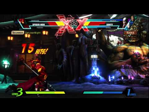Ultimate Marvel vs Capcom 3 (PS3) -- Non-Ranked Matches 130