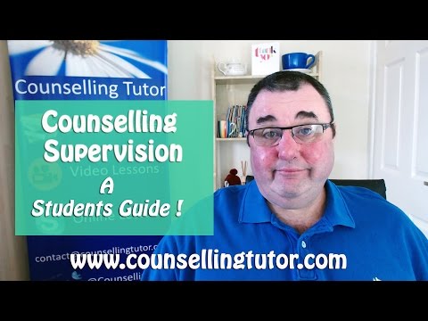 Counselling supervision,a students guide