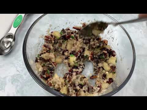 Apple, Fig and Cranberry Stuffed Pork Tenderloin