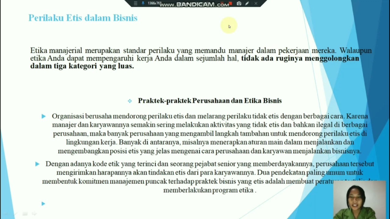 Perilaku Etis