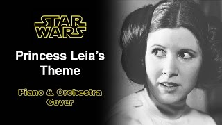 Star Wars - Princess Leia's Theme (Piano & Orchestra Cover) by Gene Shanzo | #RIPCarrieFisher