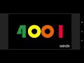 Numbers 0 To 654321 With Sound Effects In Blippo Black