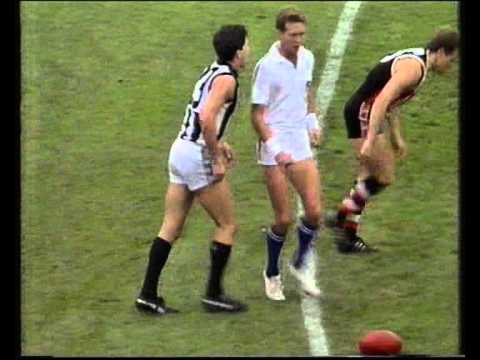 StKilda vs Collingwood  Rd 5 1990