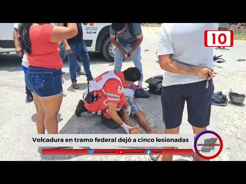 Pipa de gas embiste a motociclistas y los deja lesionados en Felipe Carrillo Puerto