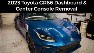GR86 / BRZ - Dashboard- Center Console & SRS Airbag Module