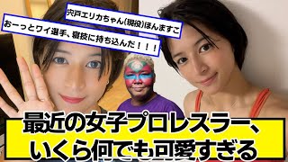 最近の女子プロレスラー、いくら何でも可愛すぎる【ネットの反応】#美女bra