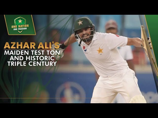 Batting Masterclass! Highlights of Azhar Ali’s Maiden Test Ton & Historic Triple Century 💯
